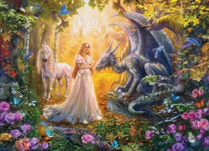 Eurographics: Princess Garden (500XL) fantasy puzzel