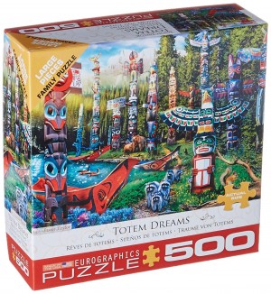Eurographics: Totem Dreams (500XL) legpuzzel