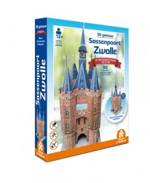 House of Holland: Sassenpoort Zwolle (90) 3D puzzel