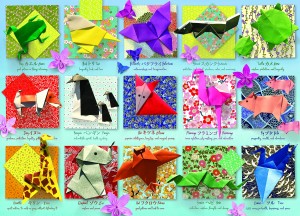 Cobble Hill: Origami Animals (500) verticale puzzel