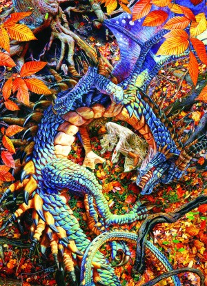 Cobble Hill: Abby's Dragon (1000) drakenpuzzel