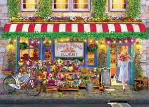 Eurographics: Plush Petals Flower Shop (1000) legpuzzel