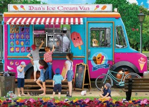 Eurographics: Dan's Ice Cream Van (1000) legpuzzel
