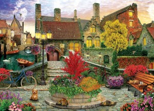 Eurographics: Old Town Living (1000) legpuzzel