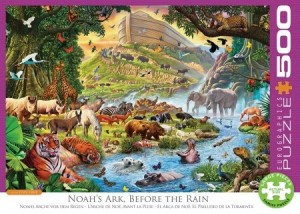 Eurographics: Noah's Ark before the Rain (500XL) legpuzzel