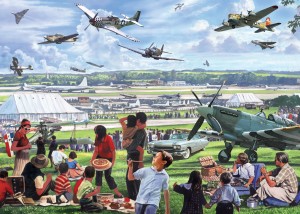Otter House: Air Show (1000) vliegtuigpuzzel