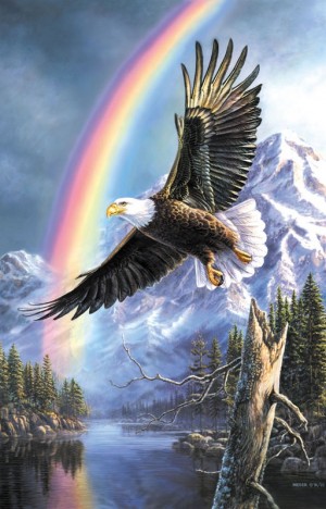 SunsOut: Eagle of Promise (1000) vogelpuzzel