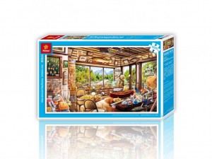 Pintoo: Fishing Map and Guide Shop (1000) plastic legpuzzel