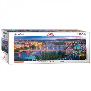 Eurographics: Prague, Czech Republic (1000) panorama puzzel
