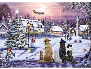 Otter House: Christmas Eve (1000) kerstpuzzel