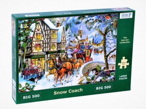 House of Puzzles: Snow Coach (500BIG) winterpuzzel
