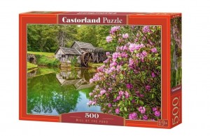 Castorland: Mill by the Pond (500) legpuzzel
