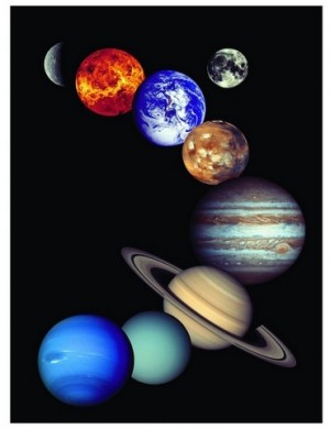 Eurographics: Nasa - The Solar System (1000) verticale puzzel
