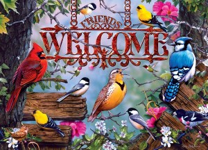 Master Pieces: Audubon - Perched (1000) vogelpuzzel