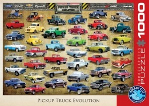 Eurographics: Pickup Truck Evolution (1000) autopuzzel