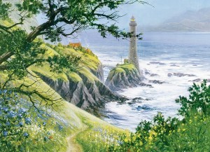 Cobble Hill: Summer Lighthouse (1000) zomerpuzzel