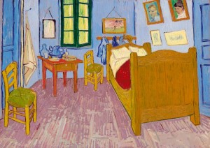 Art By Bluebird: Bedroom in Arles - Vincent van Gogh (1000) kunstpuzzels