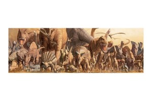 Eurographics: Dinosaurs - Haruo Takino (1000) panoramapuzzel