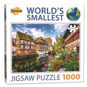 Tucker's Fun Factory: World's Smallest - Strasbourg (1000) minipuzzel