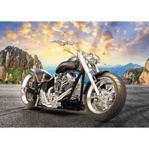 Trefl: Black Motorcycle (500) legpuzzel