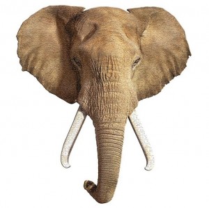 Madd Capp: I Am Elephant (640) shaped puzzel