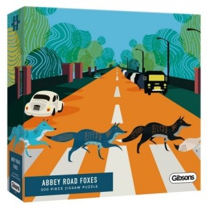 Gibsons: Abbey Road Foxes (500) legpuzzel