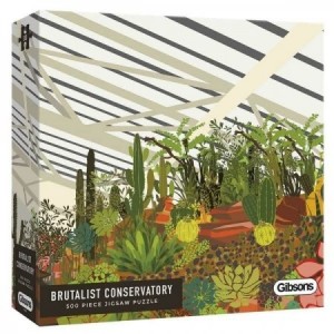 Gibsons: Brutalist Conservatory (500) legpuzzel