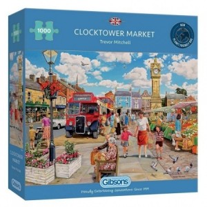 Gibsons: Clocktower Market (1000) legpuzzel