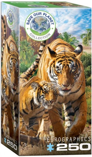 Eurographics: Save the Planet - Tigers (250) legpuzzel