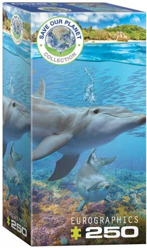 Eurographics: Save the Planet - Dolphins (250) legpuzzel