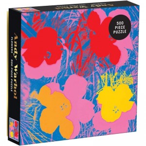 Galison: Andy Warhol - Flowers (500) kunstpuzzel