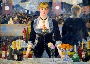 Art By Bluebird: A Bar at the Folies-Bergère (1000) kunstpuzzel