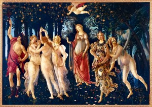 Art By Bluebird: La Primavera - Botticelli (1000) kunstpuzzel