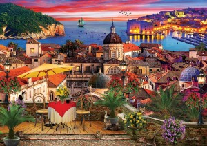 Art Puzzle: Dubrovnik - David Maclean (1000) legpuzzel