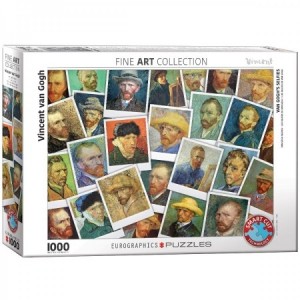 Eurographics: Van Gogh's Selfies (1000) kunstpuzzel