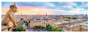 Trefl: View from the Cathedral of Notre-Dame in Paris (1000) panoramapuzzel