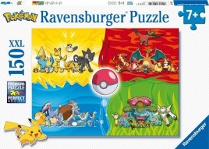 Ravensburger: Verschillende soorten Pokémon (150XXL) kinderpuzzel