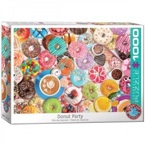 Eurographics: Donut Party (1000) legpuzzel