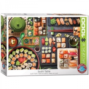 Eurographics: Sushi Table (1000) legpuzzel