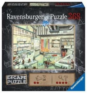 Ravensburger: Escape Puzzle - Laboratorium (368) legpuzzel