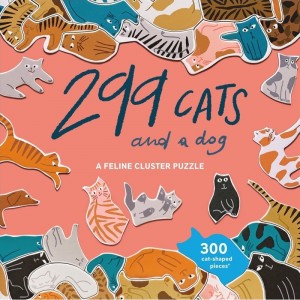 Decadence: 299 Cats and a Dog (300) shaped puzzel