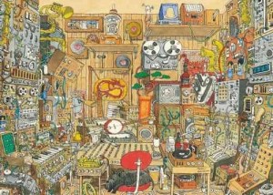 Heye: Music Maniac - Adolfsson (1000) driehoekdoos