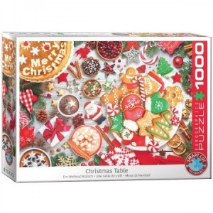 Eurographics: Christmas Table (1000) kerstpuzzel