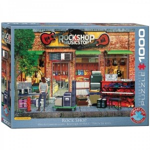 Eurographics: Rock Shop (1000) legpuzzel