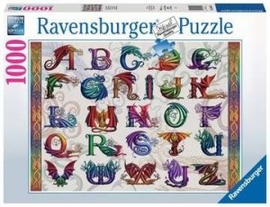 Ravensburger: Drakenalfabet (1000) legpuzzel