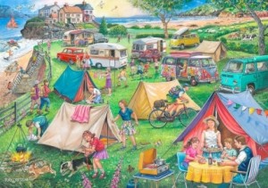 House of Puzzles: Find the Differences Nr 10 Camping (1000) legpuzzel