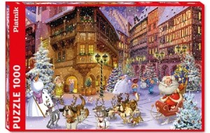 Piatnik: Christmas Village - Francois Ruyer (1000) kerstpuzzel