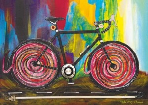 Heye: Bike Art - Momentum (1000) legpuzzel