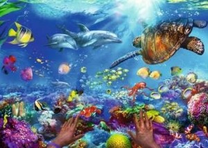 Ravensburger: Snorkelen (1000) legpuzzel