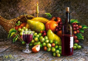 Castorland: Fruit and Wine (1000) legpuzzel